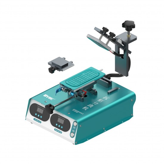 HZY 958MAX Built-in Vacuum Pump Frame Dismantling Machine Curved LCD Screen Separator Machine for Mobile Phone Repair Machine