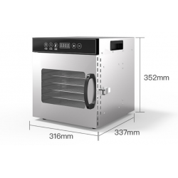 Small 50kg Fruit Vegetables Washing China Dryer Fruits Food Vacuum Drying Machine
