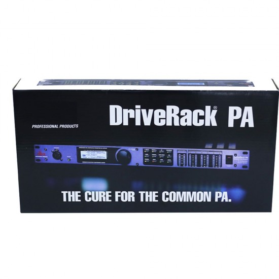 Paulkitson Professional Audio Processor DriveRack PA Metal DSP Audio Signal Expert Sound Equipment