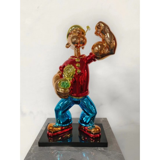 Creative Customized Money Bag  Pop Art Statues Home Decor Modern Resin Sculpture  Crafts and Arts for Gifts