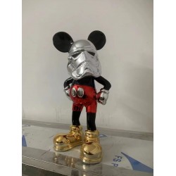 Creative Customized Money Bag  Pop Art Statues Home Decor Modern Resin Sculpture  Crafts and Arts for Gifts