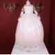 Modern High Quality Floral Chiffon Dress for Newborn 1-Year Baby Girls Custom Wedding Party Clothes O-Neck New Design for Spring