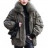Real Two-piece Raccoon Fur Coat, Elegant and Fashionable Ladies Coat, Warm and Comfortable Women's Coat Winter Long F=one Size