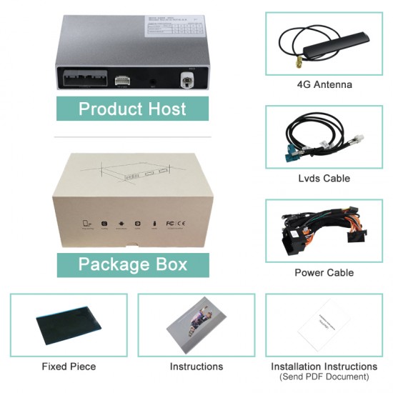 Wireless Apple Carplay for Acura MDX RDX TLX ILX RLX 2014-2018 Android Auto Support Rear Camera Mirror Link AirPlay Radio Player