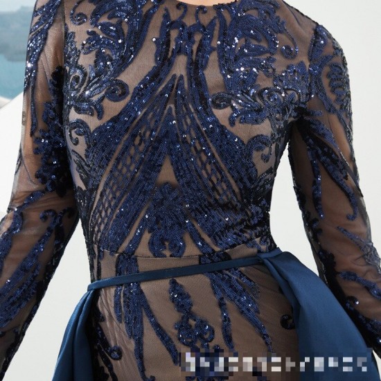 DLR313 Elegant Women Abaya Long Sleeve V-neck SOLID Color Maxi Robe Modest Islamic Clothing Slim Fit Middle East Party Dress