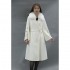 Women Cashmere Long Fur Coat Clothes Belt Lapel Long Wool Long Sleeve Coat for Women