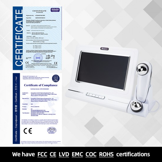 Facial Device Scalp Analyzer Hair Analysis Machine