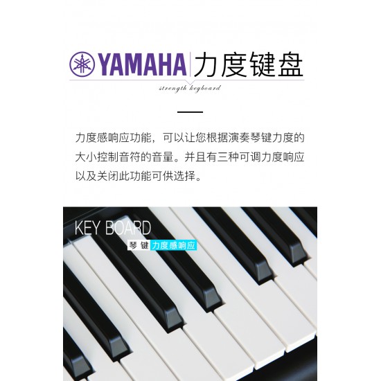 New Yamahas KB-90 Original Keyboards Offer 61keys English Panel Black KB90 Keyboard Set