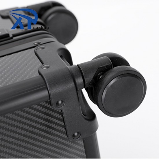 New Product Colourful Travel Trolley Carbon Fiber Luggage Bag Classic Suitcase Sets