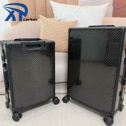 OEM Factory Carbon Fiber Suitcase Classic Suitcase Sets 20 Inch Carbon Fiber Airplane Bag