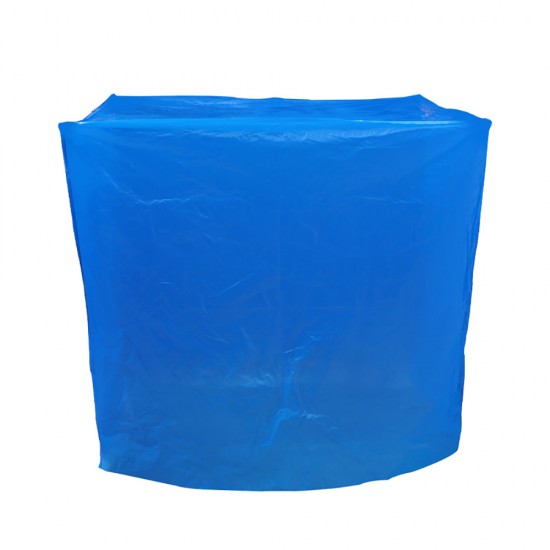 T001C Industrial Dust Proof Big Square Bottom PE Plastic Bag Gusseted Pallet Covers Sheets