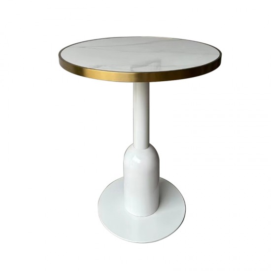 Contemporary Modern Style Metal Side Table Italian Design Round Transparent Acrylic Bed Side Table Pata De Mesa Coffee Table Leg