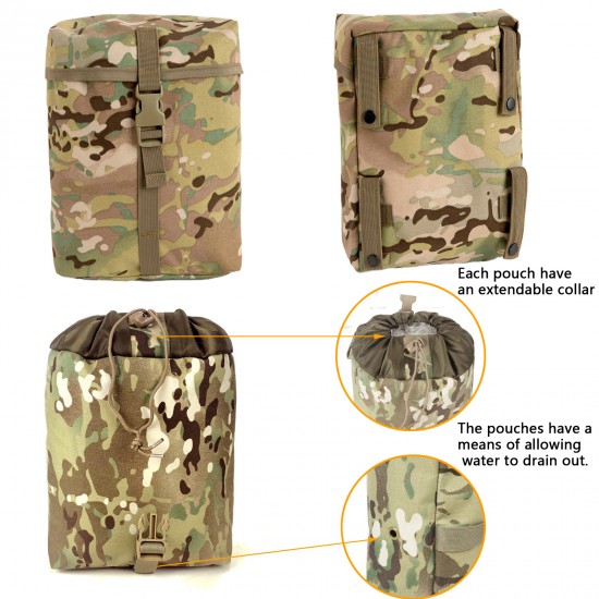 Oleaderbag Assemble a Practical Backpack Assault Backpack Make up Water Bag Backpack with Frame
