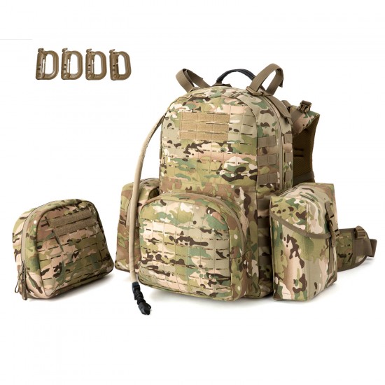 AKMAX Outdoor Camping Hiking Hunting Assault Rucksack Bag Custom Logo Camouflage Tactical Backpack