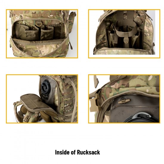 AKMAX Outdoor Camping Hiking Hunting Assault Rucksack Bag Custom Logo Camouflage Tactical Backpack