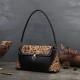 Genuine Leather Women'S Bag Artisanal Goods Original Hand-Carved Shoulder Bag First Layer Cowhide Retro Temperament Armpit Bag