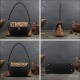 Genuine Leather Women'S Bag Artisanal Goods Original Hand-Carved Shoulder Bag First Layer Cowhide Retro Temperament Armpit Bag
