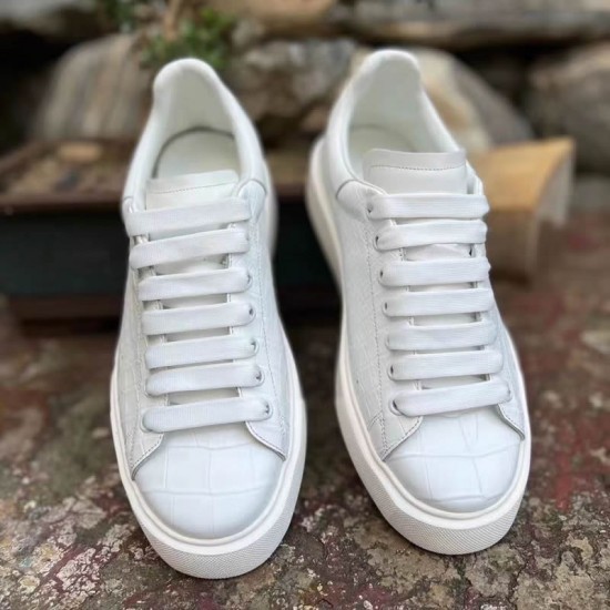 New Designer Men Casual Shoes Fashion Crocodile Genuine Leather Men Shoes High Quality Dress Men Casual Work Shoes