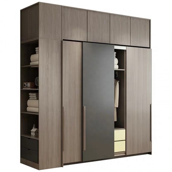 Modern Living Room Furniture 3 Doors Wardrobes Bedroom(HX-8ND9007)