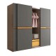 Modern Living Room Furniture 3 Doors Wardrobes Bedroom(HX-8ND9007)