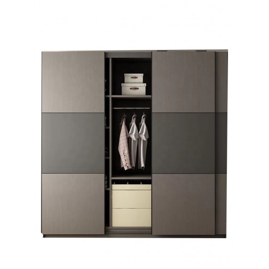 Modern Living Room Furniture 3 Doors Wardrobes Bedroom(HX-8ND9007)