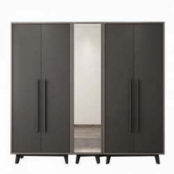 Modern Living Room Furniture 3 Doors Wardrobes Bedroom(HX-8ND9007)