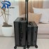 Factory Direct Sale Travel Trolley Honeycomb Carbon Fiber 20"luggage Usb Charging Port Luggage Trolly Bag