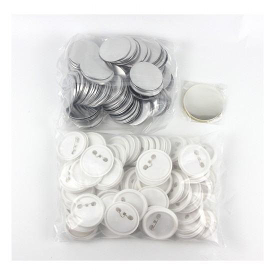 44mm Durable Steel Auto Badge Maker Machine New Condition Easy Pin Plastic Button Cutter Manual Button Making Machines