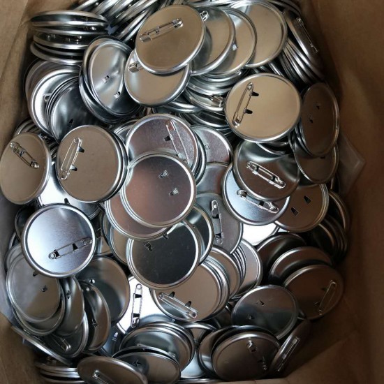 44mm Durable Steel Auto Badge Maker Machine New Condition Easy Pin Plastic Button Cutter Manual Button Making Machines