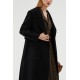 Mailard Style Ladies Coat Winter Classic Double-Faced Fleece Mid-Length Double Lapel Loose Fit Woolen Material Long Length