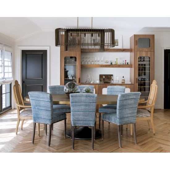 Skyline Complete Set of Furniture with High End Black and White Kitchen Cabinet and Wooden Display Cabinet and Shoe Cabinet