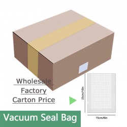 Wholesale  Boxes  Factory Price Vacuum Sealer Bags Commercial Grade PreCut Bag  Food Vac Bags for Storage Meal Prep or Sous Vide