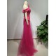Women Clothes Ladies Off Shoulder Ball Grow Evening Dress Beading Sequin Sexy Prom Dresses