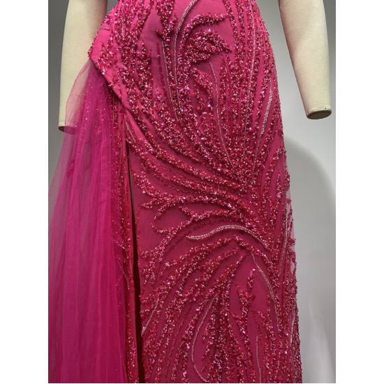 Women Clothes Ladies Off Shoulder Ball Grow Evening Dress Beading Sequin Sexy Prom Dresses