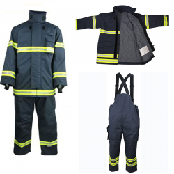 Fire Suit Fireman Uniform for Firefighter Asbestos Protective Clothing