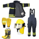 Fire Suit Fireman Uniform for Firefighter Asbestos Protective Clothing