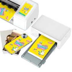 Portable Mini Photo DIY Thermal Sublimation Mobile Phone Skin Printer for Screen Protector Cutting Machines