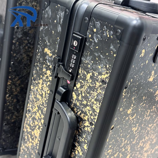 New Designer Carbon Pc Wide Trolley Carry on Travel Bag Forged Suitcase Luggage Hardshell Factory Price Carbon Suitcase