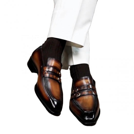 2024 New Bespoke Shoes Men Dress Shoes Party Shoes