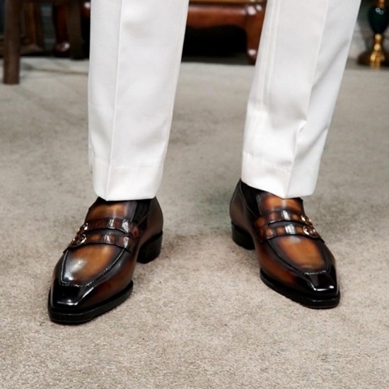 2024 New Bespoke Shoes Men Dress Shoes Party Shoes