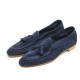 Loafer Shoes Suede/Nubuck Leather Shoes Men Bespoke Shoes With Tassels