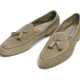 Loafer Shoes Suede/Nubuck Leather Shoes Men Bespoke Shoes With Tassels
