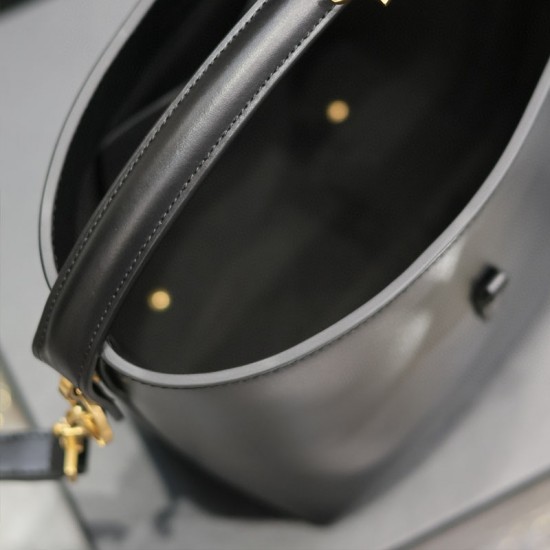 Factory High-end Customized Large Capacity Bucket Tote Women's Shoulder Bags Cowhide Fashion Designer Crossbody Bag Bucket Bags