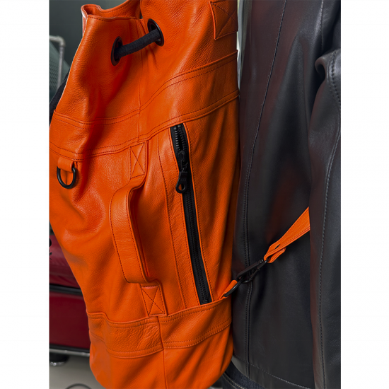 Genuine Top Layer Cowhide Leather Hand Bags High Capacity Duffel Bag  Daily Use Outdoor  Basketball Football Backpack