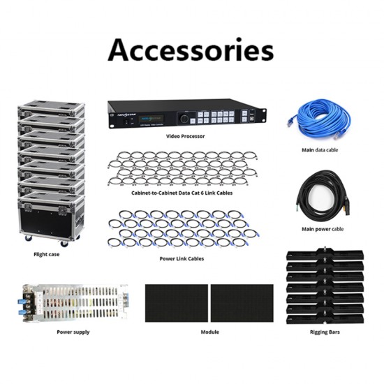 Led Video Wall Display P2.6 P2.9 P3.9 P4.8 P5 Pantalla Led Rental Display Screen Panel Stage Led Screen