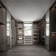 Master Suite Complete Wooden Bedroom Furniture Set Walk in Closet Design for Clothes Cabinet Locker Bedroom Wardrobe