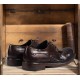 Goodyear Men's Italian Style Ankle Boots Handmade Custom Genuine Leather Shoes with Lace-Up Closure Welted in Italy