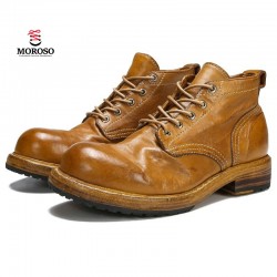 Good Quality Lace up Handmade Goodyear Blake Stitching Outsole Leather Men'S Dress Business Shoes