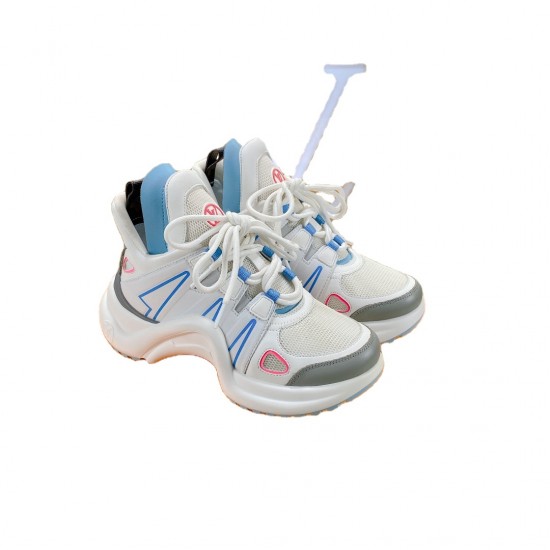 High Top Sneakers Cowhide Craft Retro Basketball Shoes Comfortable Breathable Slow Walk Fitness