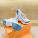 High Top Sneakers Cowhide Craft Retro Basketball Shoes Comfortable Breathable Slow Walk Fitness